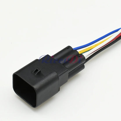 936257-2 / 936294-2 Automotive 6-Pin Waterproof Accelerator Pedal Connector — Female Male Sealed Car Socket