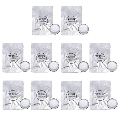 Car Air Freshener Replacement Tablet Flavor Supplement Solid Fragrance Scent Pads Perfume Refill for Air Vent Diffuser Purifier