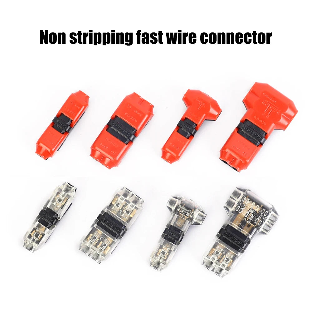 T Tap Wire Connector Low Voltage 2 Pin Splicing Connector