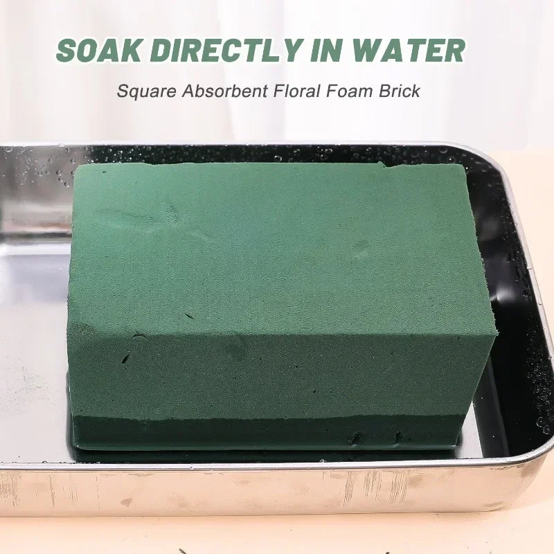 Floral Foam Blocks for Flower Arrangement Dry & Wet Use 6/1PCS