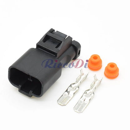 DJ70253-6.3-11/21 2-Pin Waterproof Connector for Excavator Pressure Speed Water Temperature Sensor