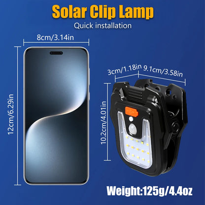 High Bright Solar Wall Light with Motion Sensing Outdoor LED Type-C Rechargeable Waterproof Lantern for Garden Balcony Staircase