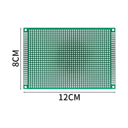 Double-Sided Prototype PCB Board — Universal Printed Circuit Board for DIY Electronics