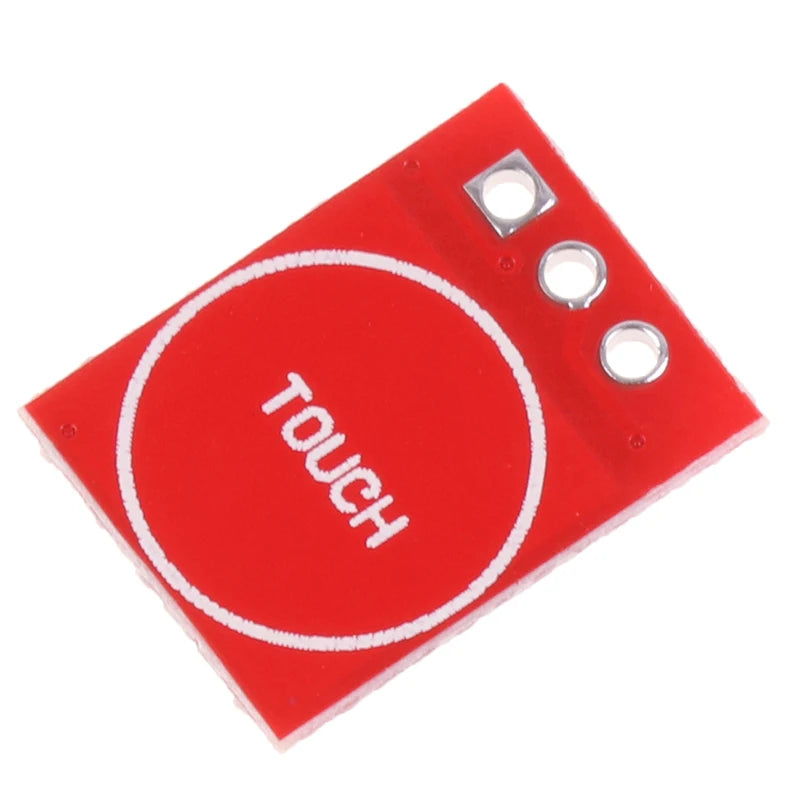 TTP223 Capacitive Touch Sensor Module — Self-Lock/No-Lock, High/Low Output, Arduino (10-Pack)