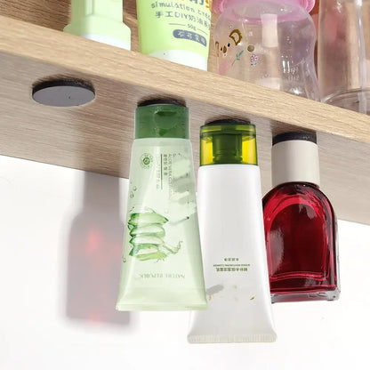 50/100PCS Self-Adhesive Magnetic Discs, 20mm Dia, 2mm Thick, Round Rubber Flexible Sticky Magnets for Crafts and Fridge