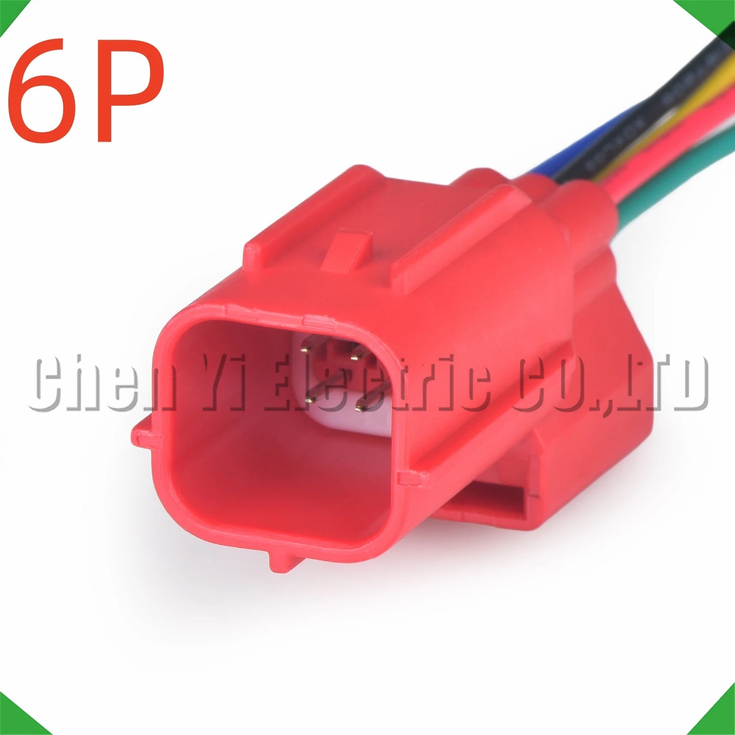 6 Pin OBD Connector 7289-9553-30 LED Fog Plug for Harley Honda