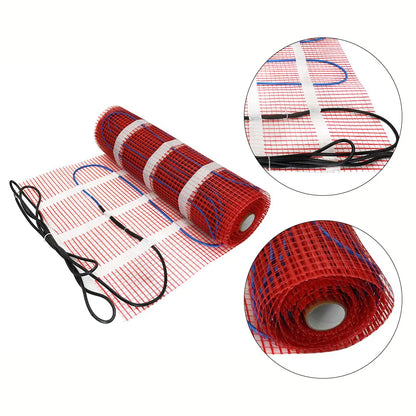 Electric Floor Heating Kit Pad Digital Thermostat 220V Radiant Warming Equipment 70w/150w/225w Electric Heating Alloy For Bathro
