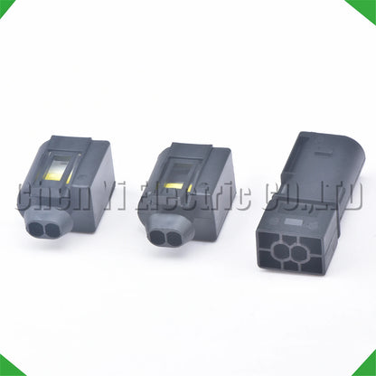 2 Pin Ignition Coil Waterproof Connector Wire Harness Plug Automotive