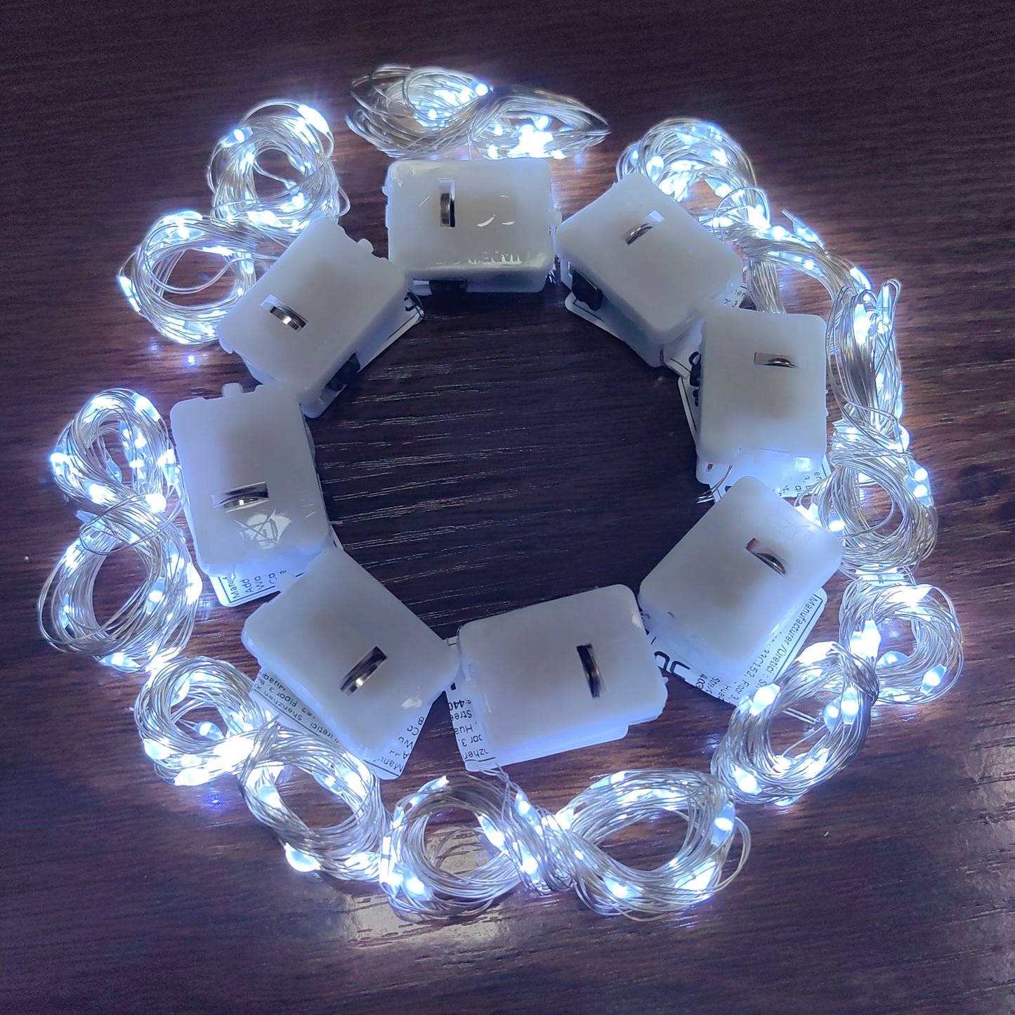 8pcs Fairy Lights String Battery LED Home Decor Lights