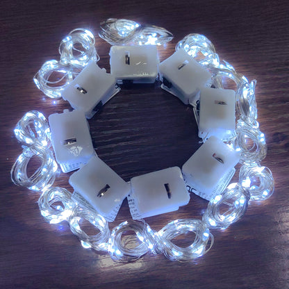 8pcs Fairy Lights String Battery LED Home Decor Lights