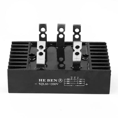 Three Phase PWM Rectifier SQL60A Bridge Diode 60A Aluminum Case for Industrial Power Supply