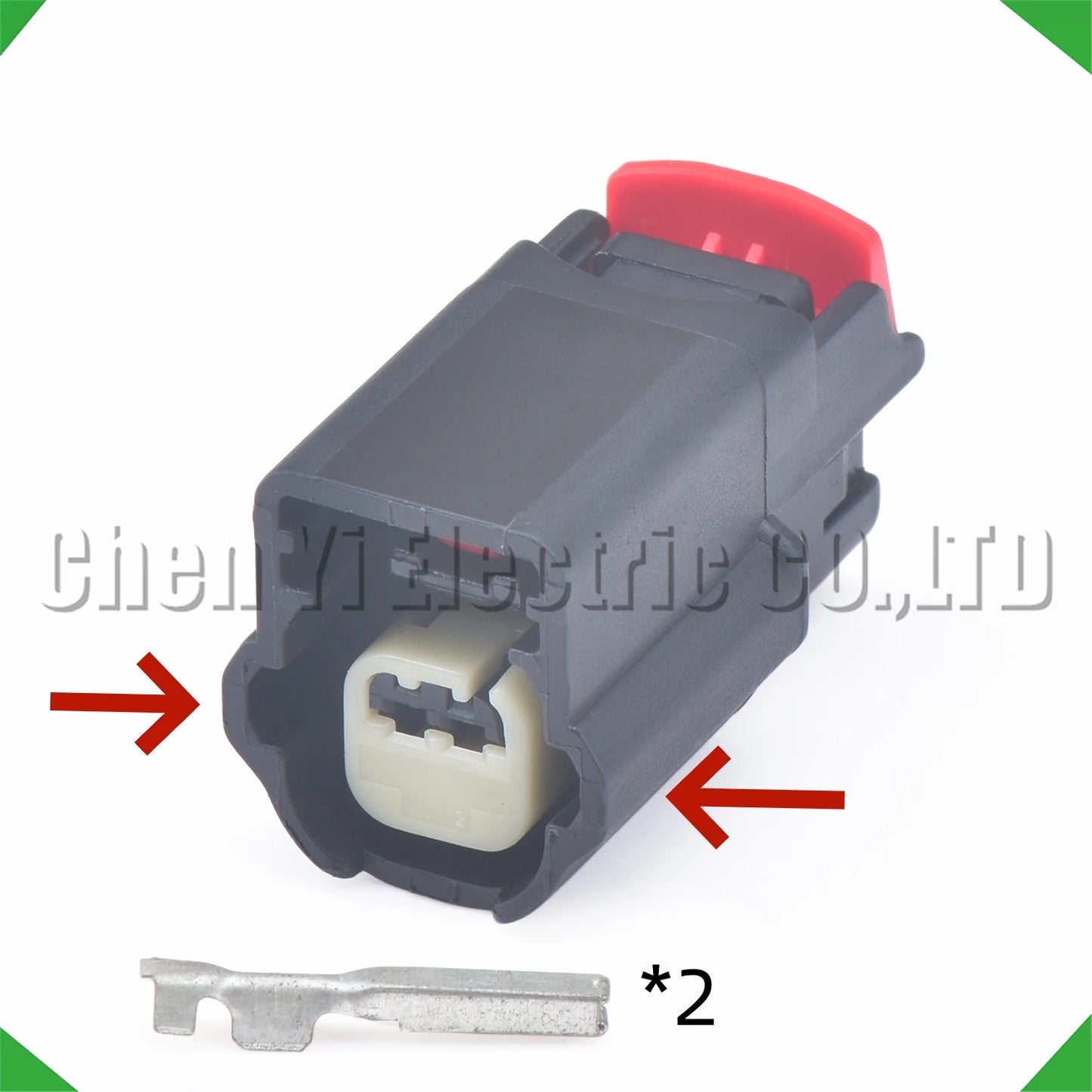 2 Pin Front Bumper Radar Probe, Knock Sensor, Temperature Sensor Plug 31402-2110 31403-2110 54390242 13610095 E-5932 15472554