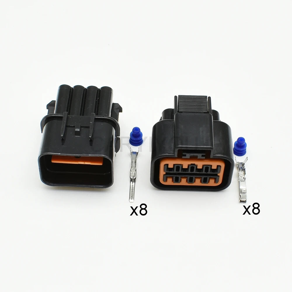 8-Pin Headlight Connector PB625-08027 / PB621-08020 for Hyundai KIA — OEM Wiring Harness Plug