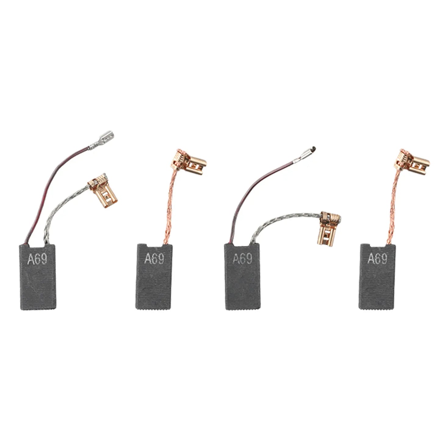 Long Lasting Carbon Brushes 1617014135 for Rotary Hammer For GBH540DE GSH 5CE GSH 5 E GBH745DE GBH745D Set of 4