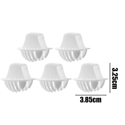 Universal Basin Filter Replacement Bathroom Sink Drain Protector Fine Mesh Hair Catcher Anti Clog Strainer Easy Cleaning Accessory