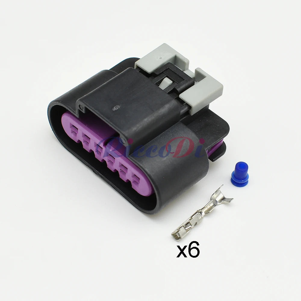 6 Pins Car Waterproof Connector Automotive Throttle Sensor Electric Wire Socket 15397579 15326833 15326829 15397577