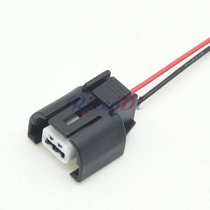 2-Pin AC Solenoid Valve Connector DJ7021KF-0.6-21 for Automotive Compressor & Air Cooler Pump