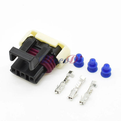 3-Pin 1.5mm Front Lamp Socket Connector 1212961 12129615 12110293 DJ7032Y-1.5 for Chevrolet GM