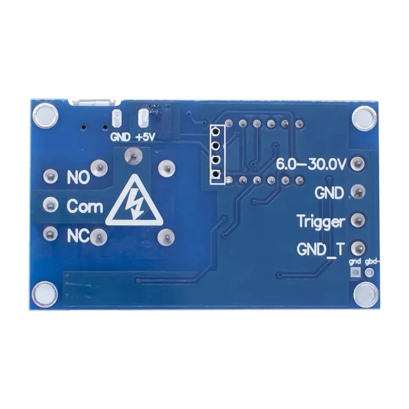 6-30V Relay Module with Power-Off Delay, Trigger & Timing Circuit, USB Interface