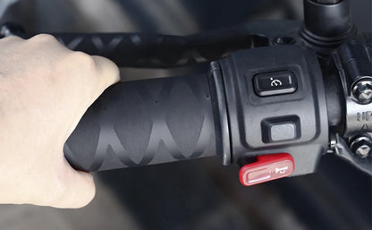 Non-Slip Motorcycle Handlebar Sleeve Thermal Shrinkage Heat Shrinkable Cover Rubber Safety Brake Grip Sleeve Protector Covers