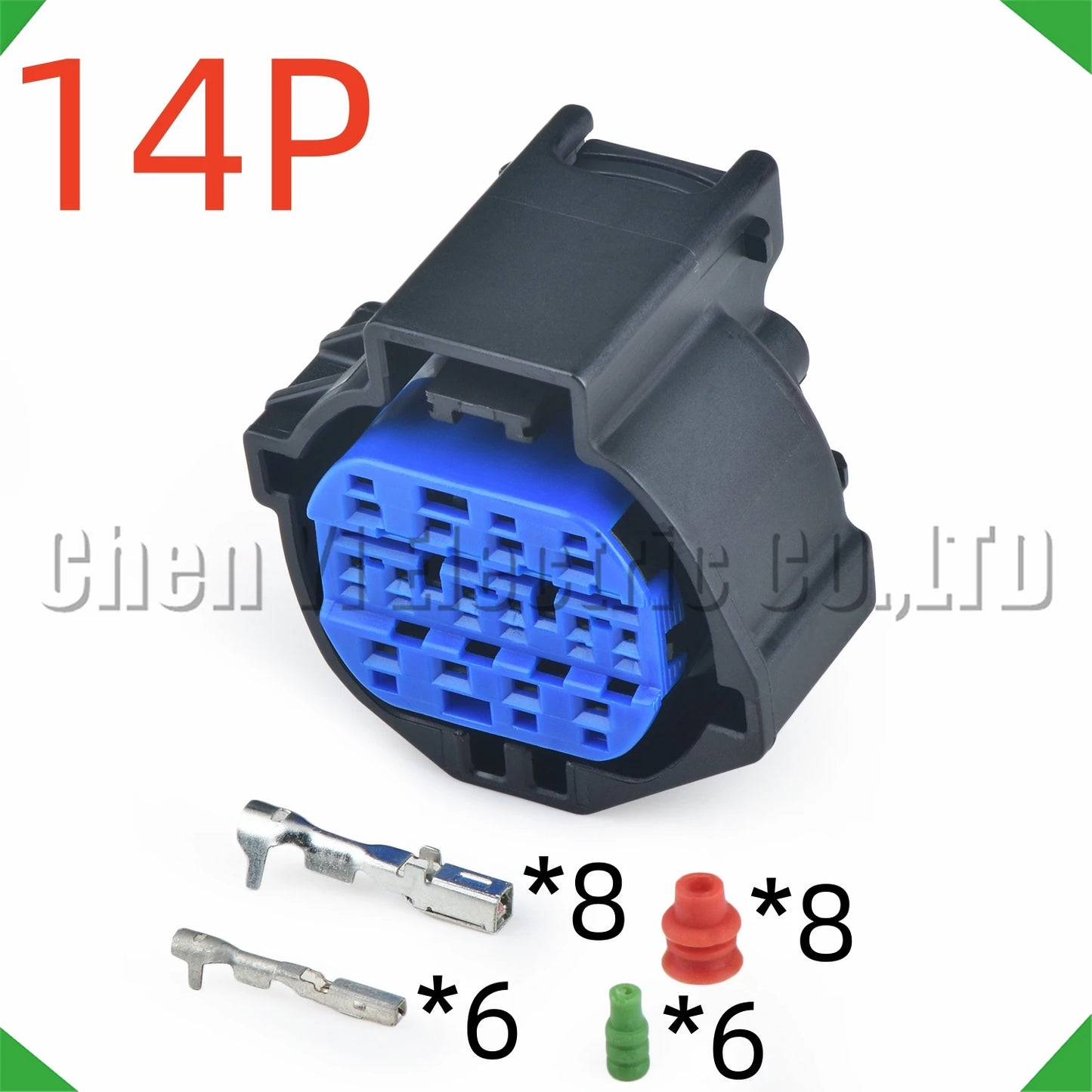 14 Pin Headlight Connector Wire Harness Plug for Hyundai Kia