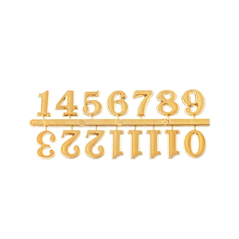 1Set Roman Numerals Handmade Material Restore Digital Repair Tools Clock Numerals Accessories Arabic Number Quartz Clock Parts