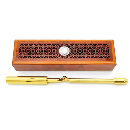 1pcs Pure Copper Folding Detection Rod Feng Shui Detection Rod Tool Water Rods Metal Detectors gold detector Tool Parts