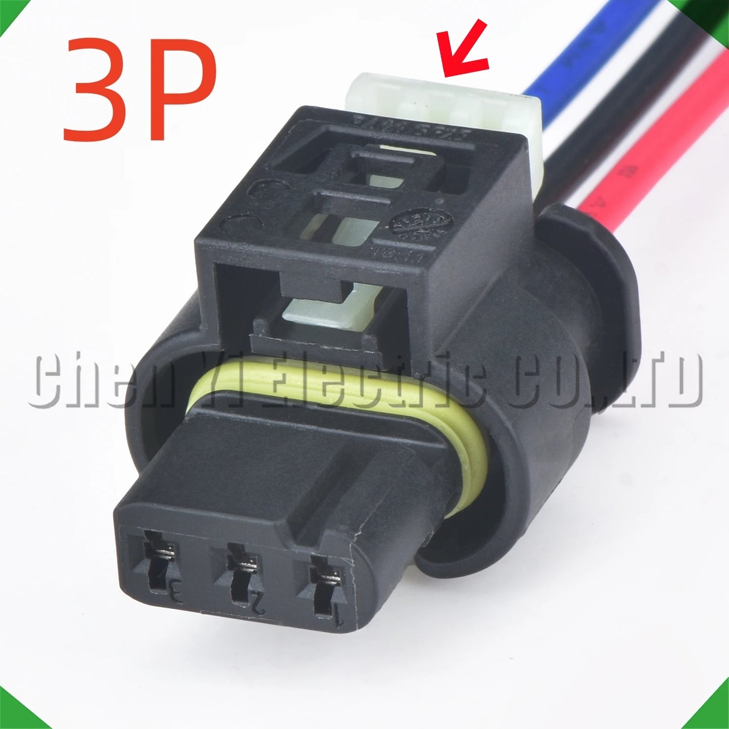 3 Pin Parking Radar Sensor Connector 3C0973203 805-121-521 7615490-03 for VW