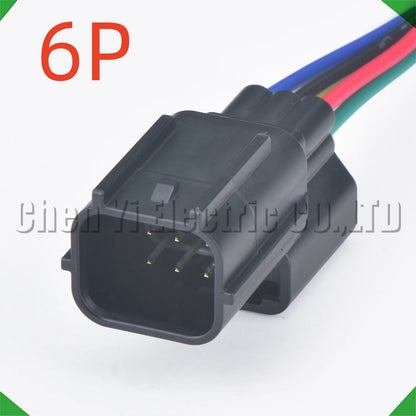 6 Pin Headlight Radar Connector 7282-2764-30 for Honda Civic Accord