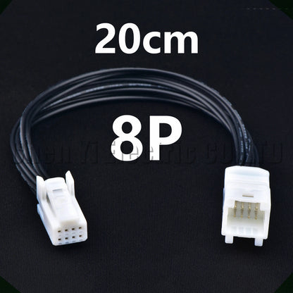 8 Pin Car Navigation Multimedia Wire Harness Connector 1376352-1 1565804-1