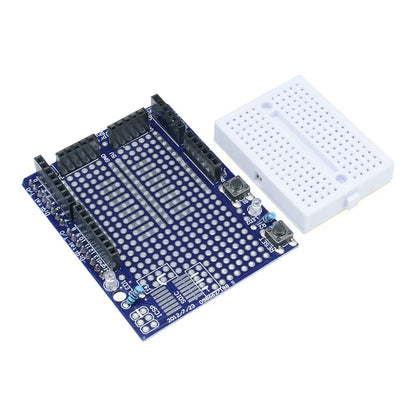 UNO Proto Shield Expansion Board with SYB-170 Mini Breadboard for Arduino R3