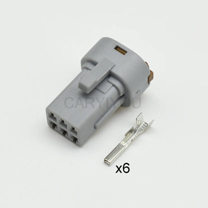 6-Pin Waterproof Connector MG614130-4 / MG644483-4 — Toyota Sealed Wiring Harness Plug