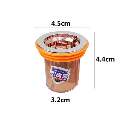 6/1PCS Gravity-Induction Floor Drain-Core Toilet Deodorant Anti-Odor No Smell Bathroom Toilet Sewer Shower Drain for Bathtub