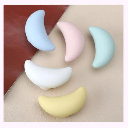 1pc Children's Furniture Handles Nordic Ceramic Children Room Cabinet Handles Macaron Colorful Round Drawer Knobs And Pulls