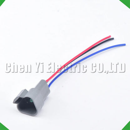 3 Pin Waterproof DT Connector Plug DT06-3S DT04-3P Pigtail