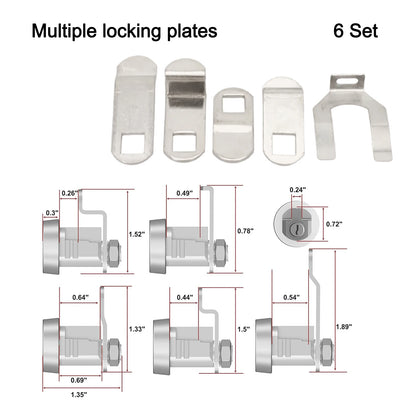 Lock Cylinder Set Key Lock Kit Non-Interoperable Keys Security Solution Comprehensive Lock Set Security For Home