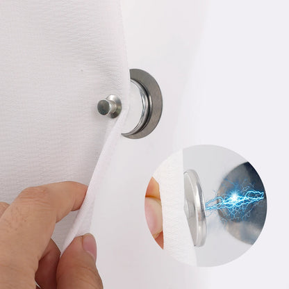 24PCS Detachable Magnetic Curtain Clips Adjustable Light Block Fasteners