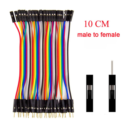 MB102 830-Point Breadboard Kit — Power Module 3.3V/5V + Jumper Wires, Arduino Prototyping