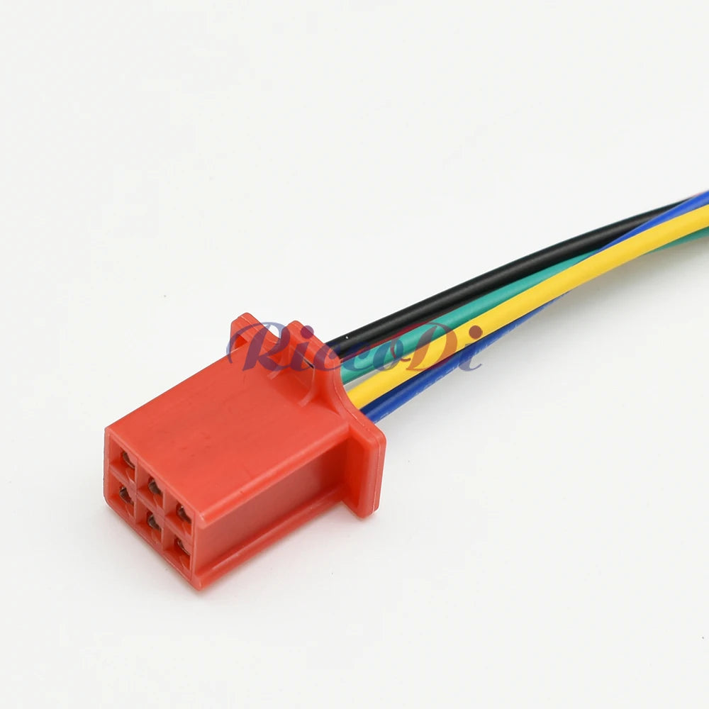 6 Pin 2.8mm MTW Connector 6030-6991 6040-6111 DJ7061A-2.8 PA66 Motorcycle Automotive Socket