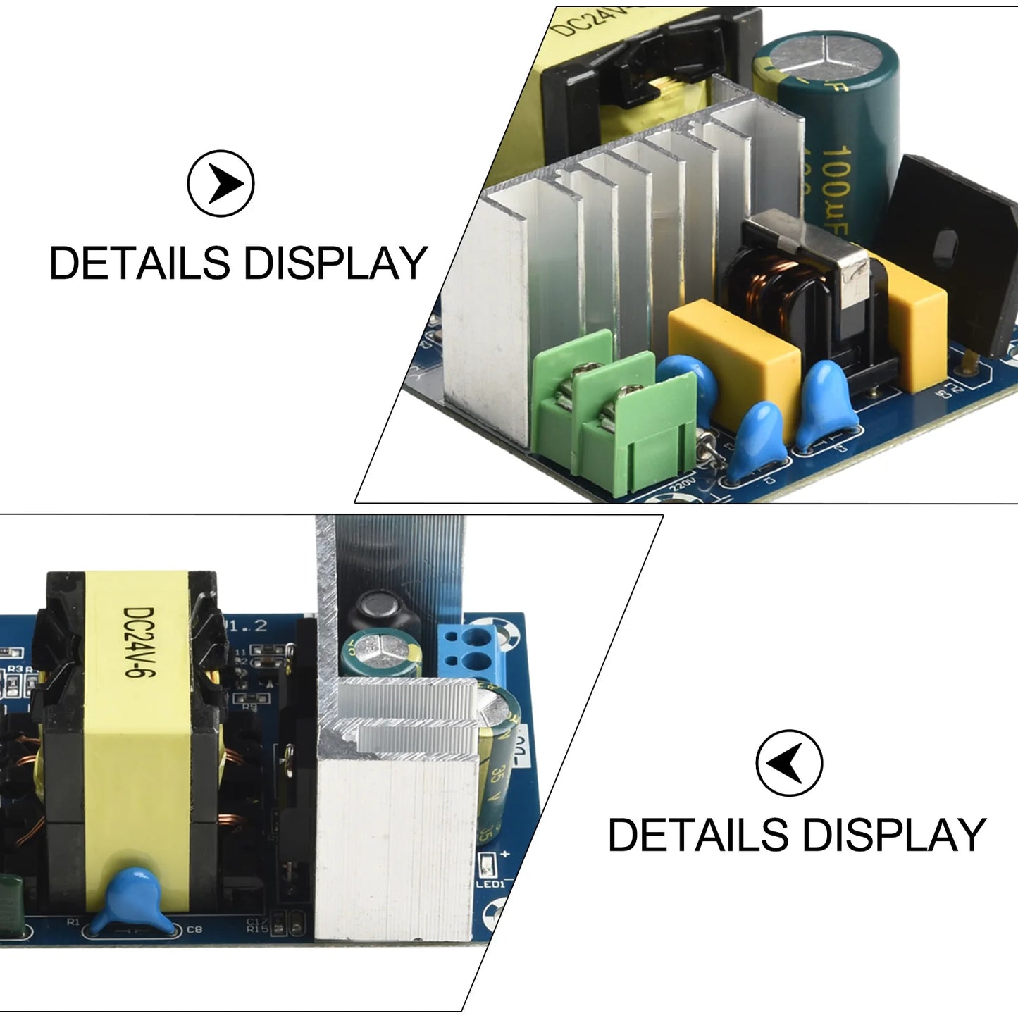 For Industrial Equipment Power Supply Module For Small Equipment Power Supply AC 100V-240V Compact Design For Small Spaces