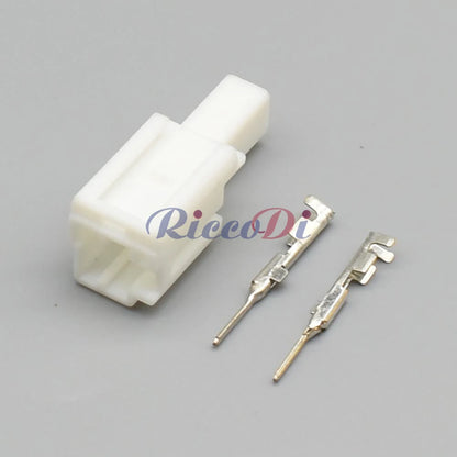 2-Pin 1.2mm Waterproof Connector DJ70212-1.2-11/21 Male Female with Terminals Automotive Wiring