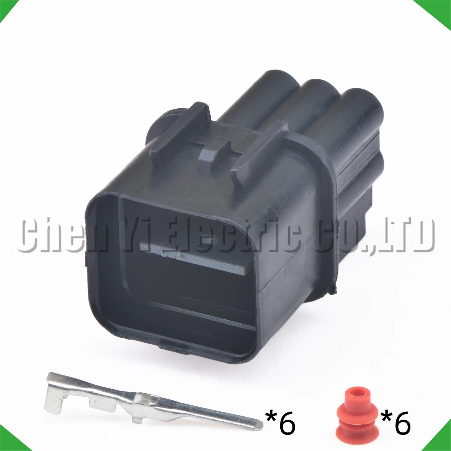 6 Pin Waterproof Headlight Connector PB621-06020 For Hyundai Kia