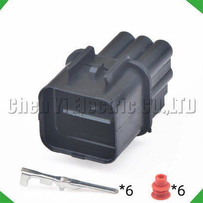 6 Pin Waterproof Headlight Connector PB621-06020 For Hyundai Kia