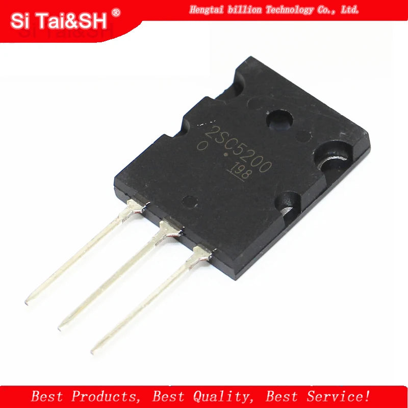 2pcs/lot 2SA1943 2SC5200 TO-3P Pair Transistors for Tube Amplifier