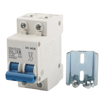 DC Power Supply 1000V Isolator Rated Current 32A Dc Circuit Breaker For Solar System Power Distribution Facilities
