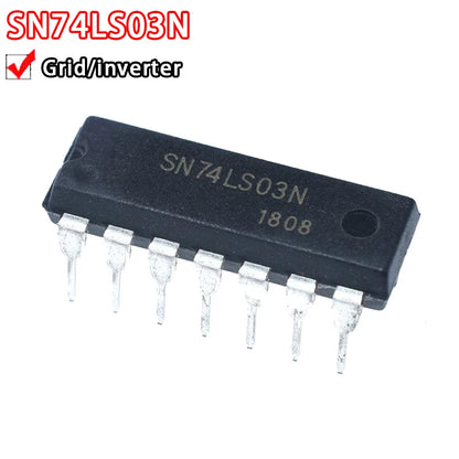 5PCS SN74LS Series Logic ICs Multiple Models DIP Package for DIY Electronics