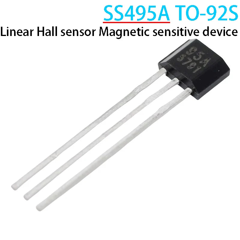 10PCS SS495A/SS495A1 TO-92S Linear Hall Effect Sensor