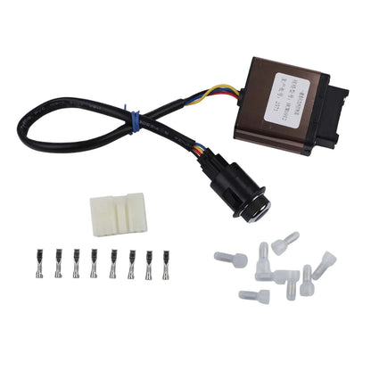 23MM Motors Warm Air Outlet Control Module Switch 12V Ventilation And Heating Switch Controller Kit For Car Seat Climate Control