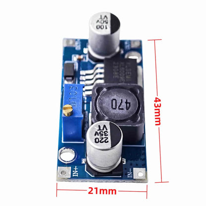XL6009 DC-DC Adjustable Step-Up Boost Converter Module 15W 3-32V to 5-35V 4A Power Supply Board