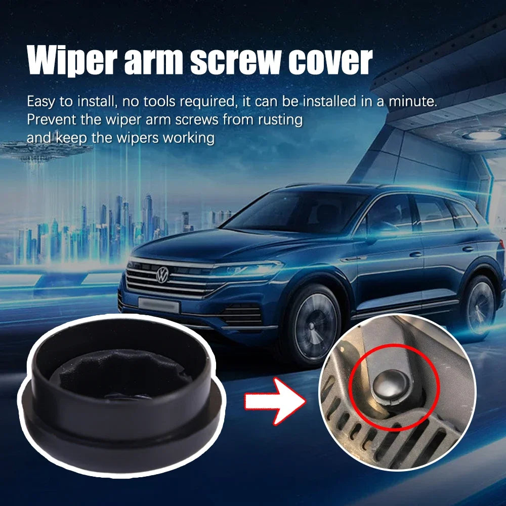 Wiper Arm Nut Cap Covers for VW Hyundai Genesis 2/10PCS